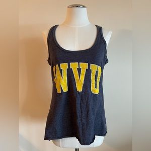 Original League WVU Racerback Tank. Ladies Size L.